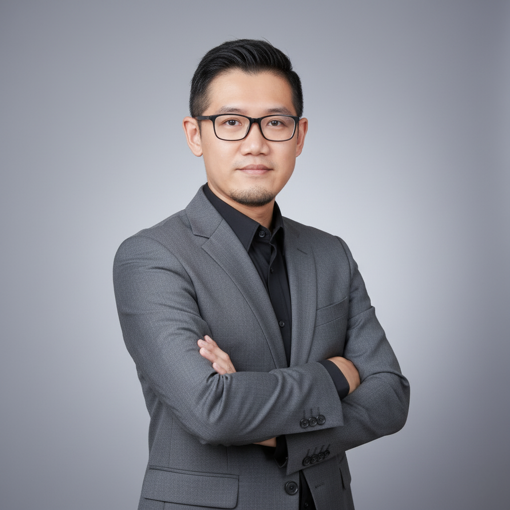 賴俊谷 Hamdi Lai — AI轉型與永續碳管理顧問 專業形象照